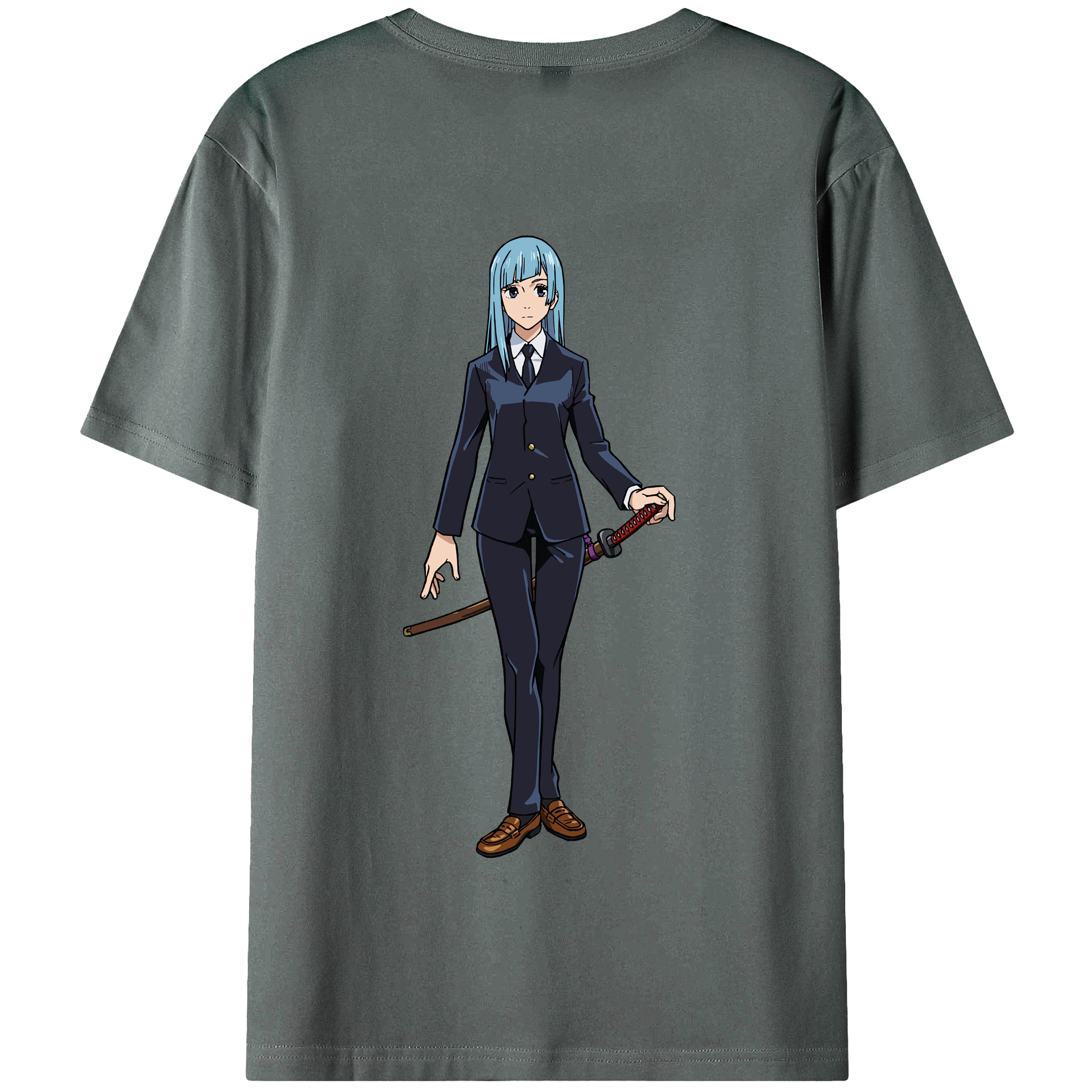 （画像用） 呪術廻戦 Jujutsu Kaisen 綿100％半袖Tシャツ（背面プリント）